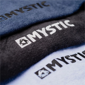 2023 Mystic Regulrer Bademantel / Poncho 210138 - Schwarz